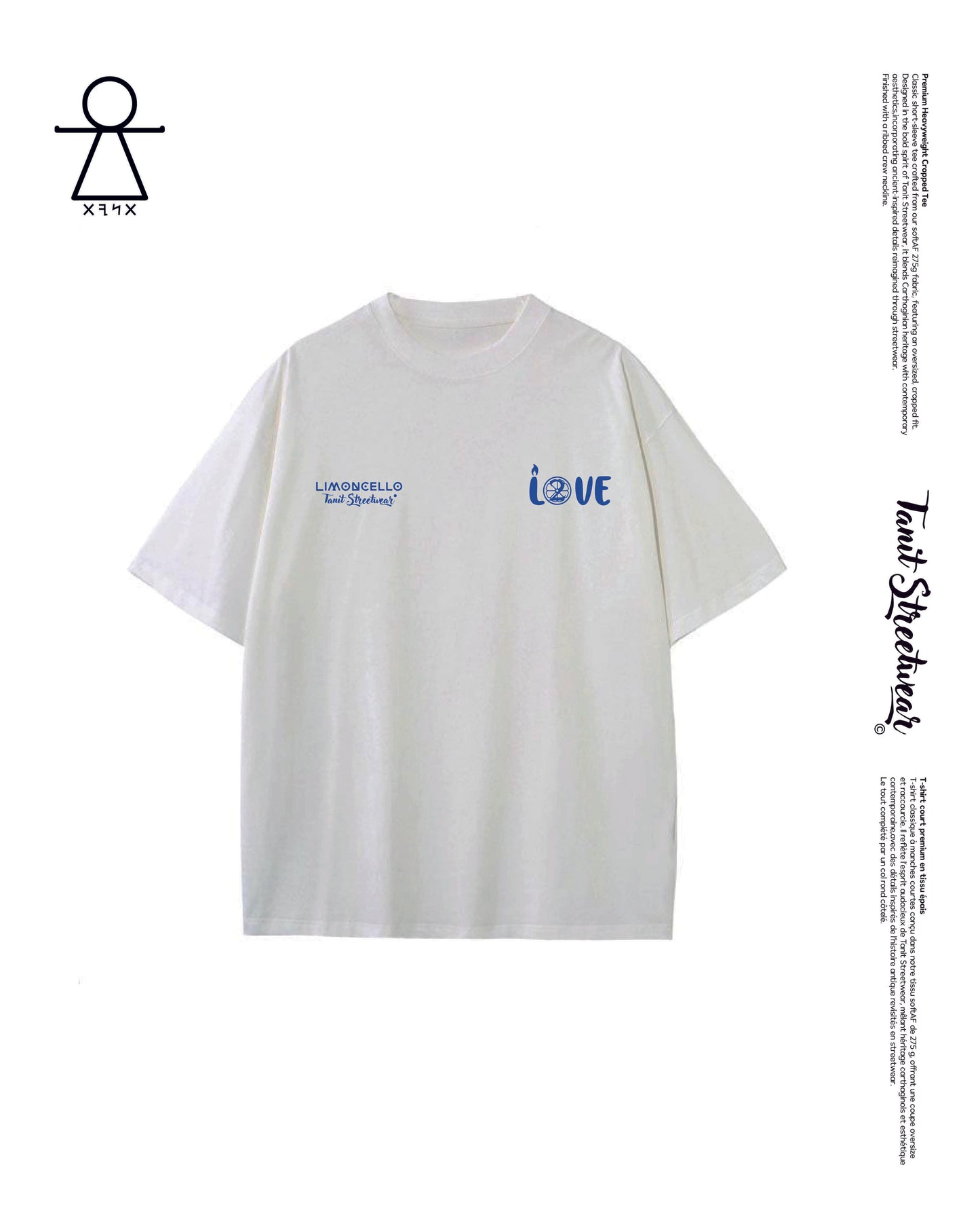 Cropped Tee – Limoncello x Tanit
☀️ Exclusive collab ☀️