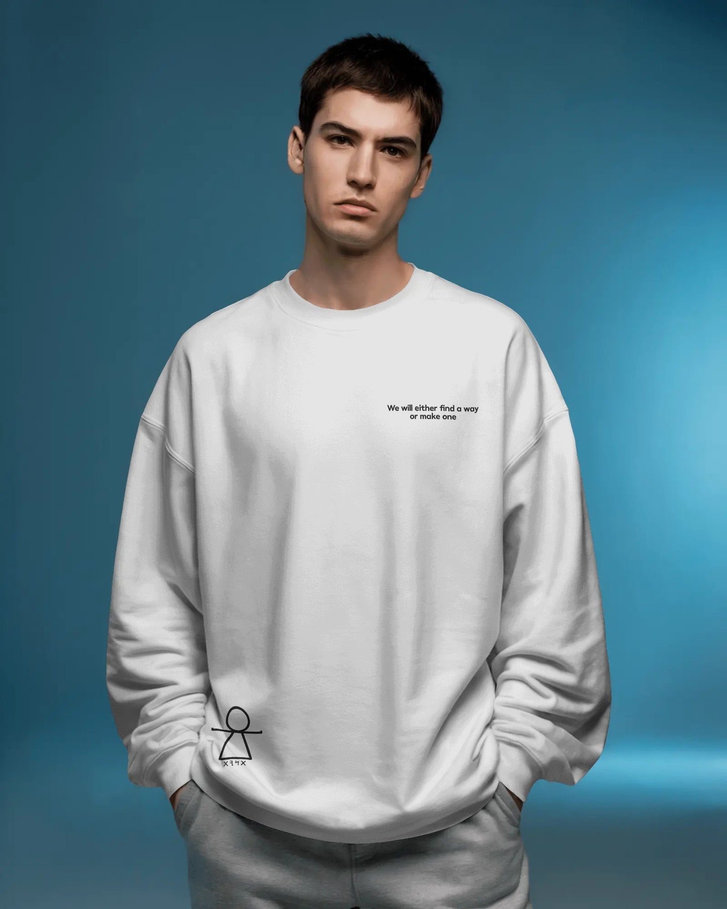 Premium Heavyweight Black Sweat-shirt Hannibal