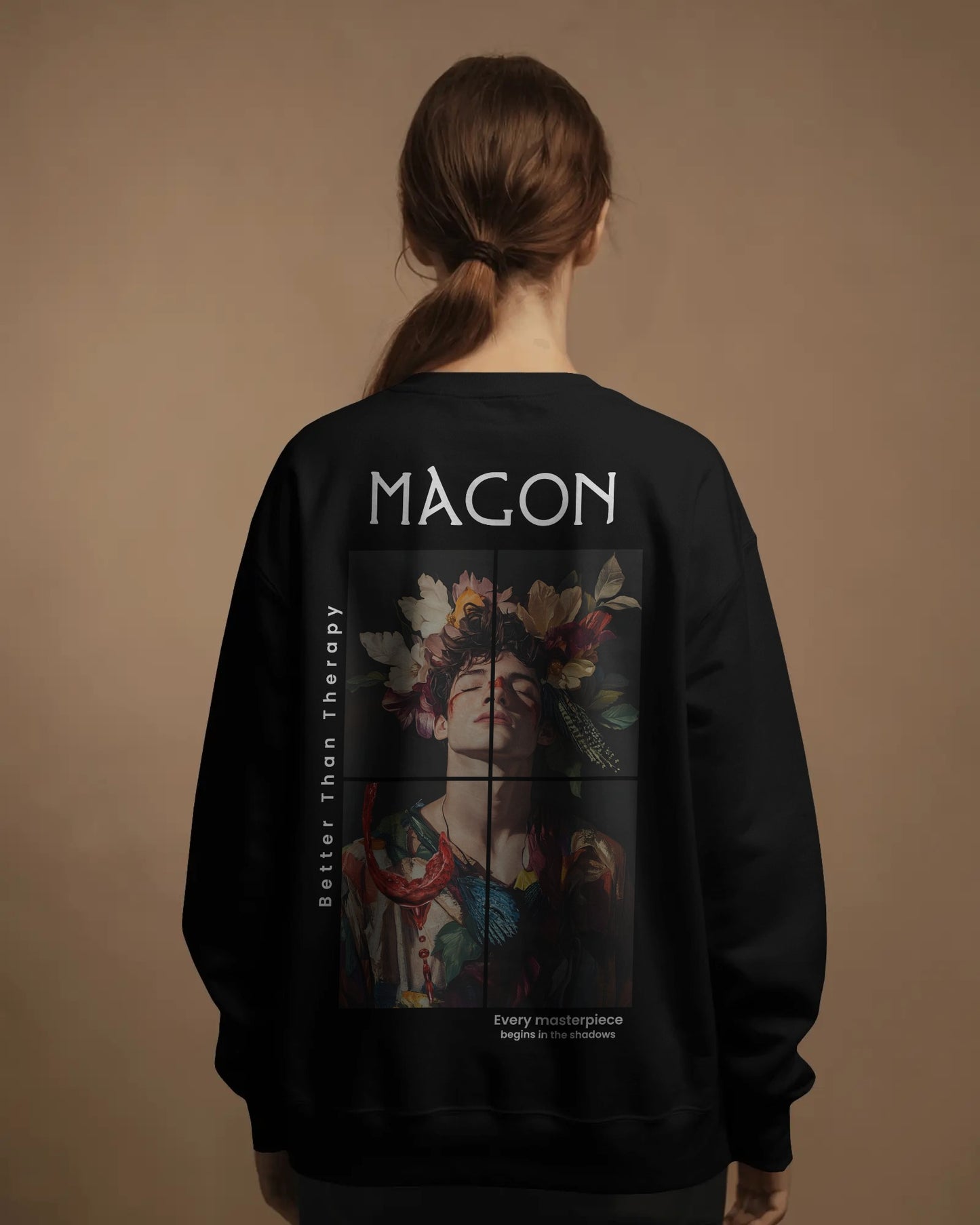 MAGON – Black Sweat-shirt