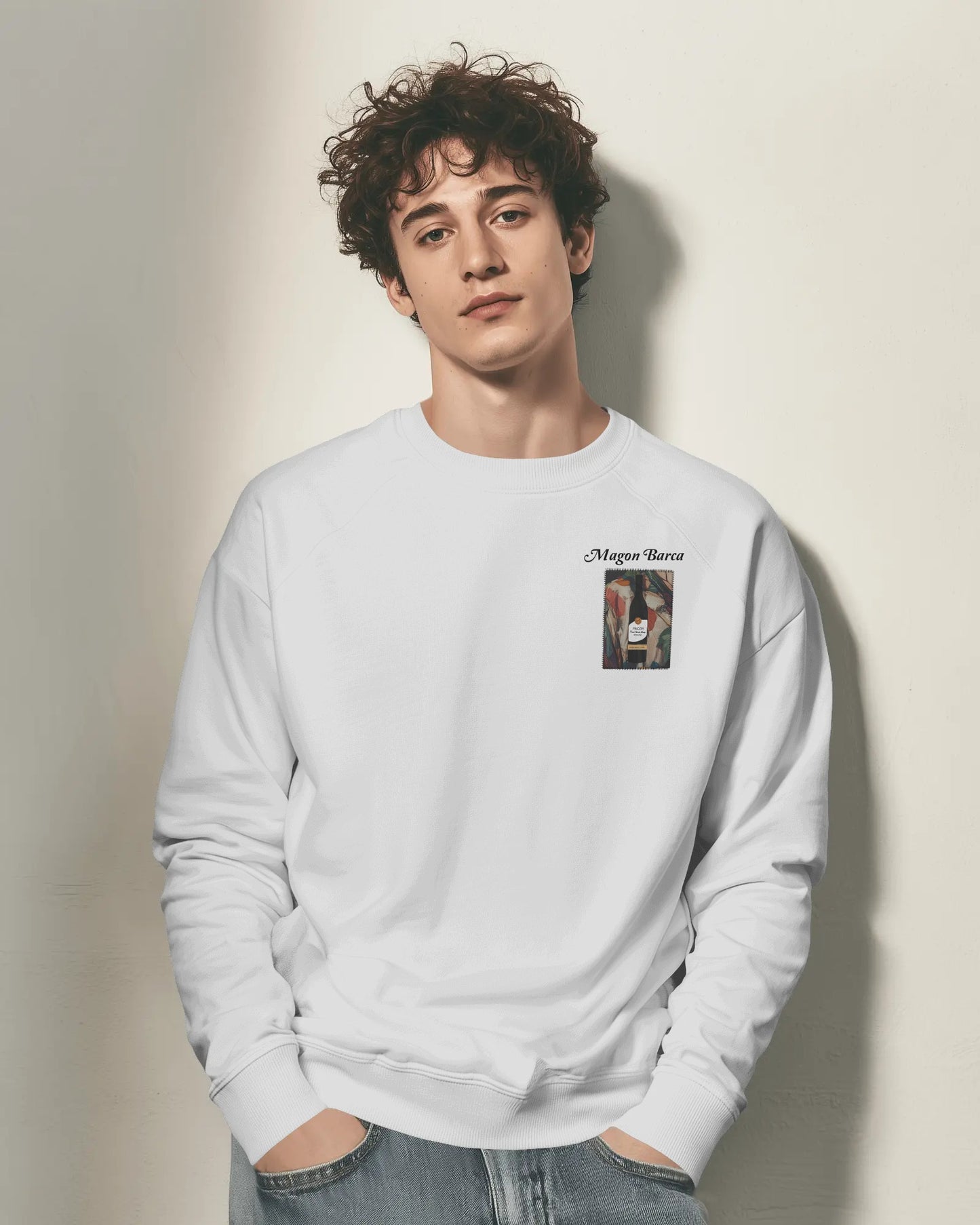 MAGON – White Sweat-shirt