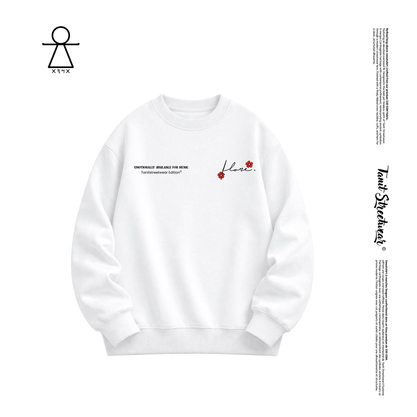 Premium Sweatshirt Flore x Tanit 🌺