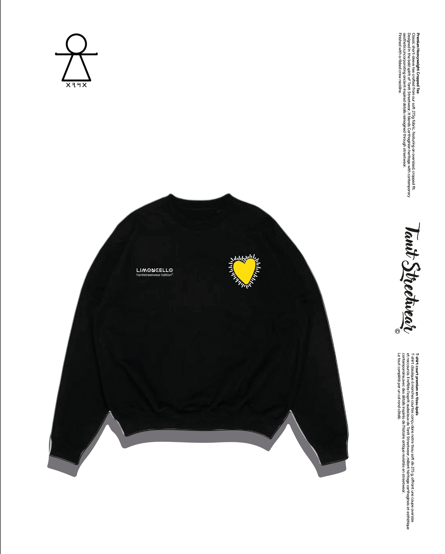 Limoncello sweatshirt black edition©️