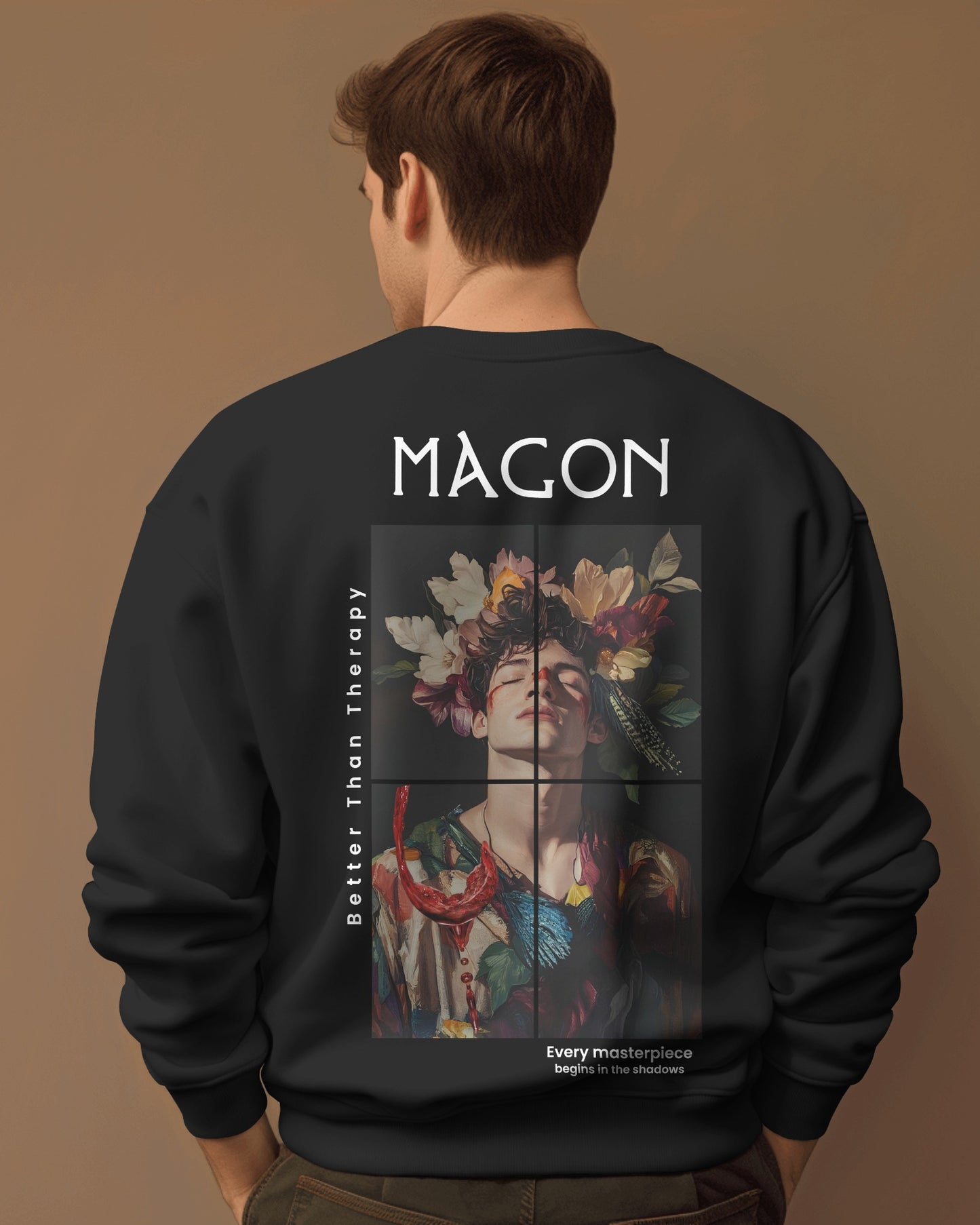 MAGON – Black Sweat-shirt