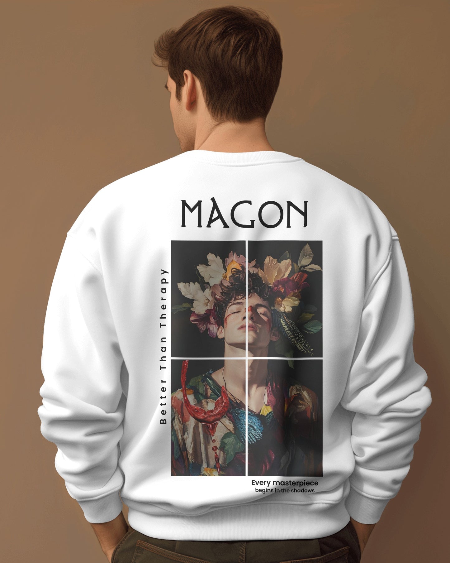 MAGON – White Sweat-shirt