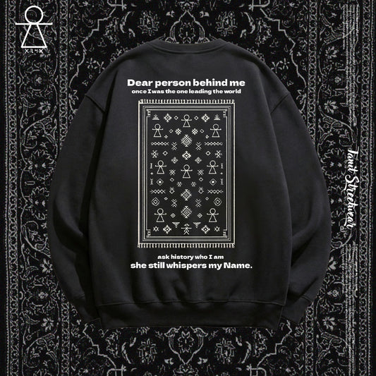 Premium sweatshirt TANIT – Black Heritage