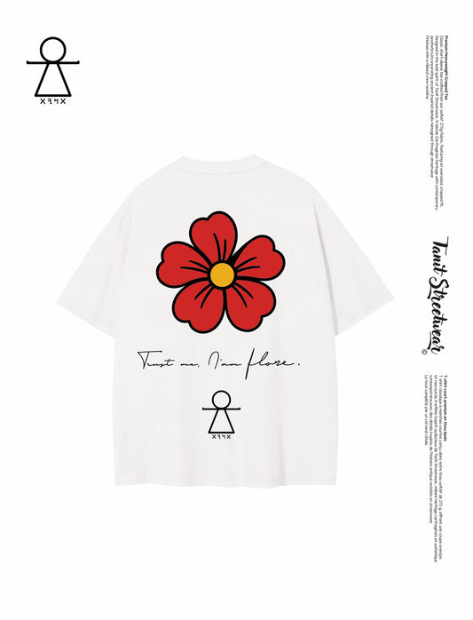 Cropped Tee – Flore x Tanit 🌺 Exclusive collab 🌺