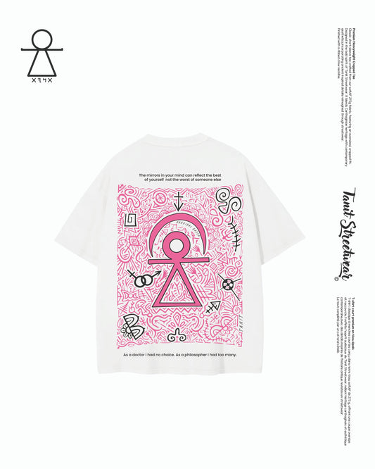 Premium Heavyweight Cropped Tee Pink